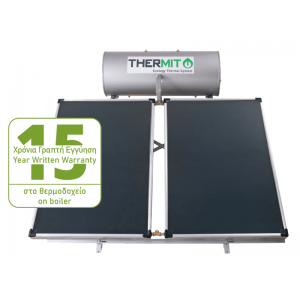 ΗΛΙΑΚΟΣ ΘΕΡΜΟΣΙΦΩΝΑΣ THERMIT INOX GLASS