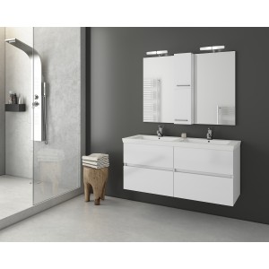 ΕΠΙΠΛΟ ΜΠΑΝΙΟΥ LUXUS 120 ΛΕΥΚΟ